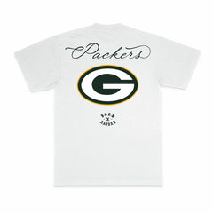 Green Bay Packers Born x Raised Unisex Fine Line T-Shirt - White T-shirts
