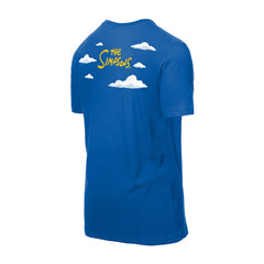 Chicago Cubs New Era MLB x Simpsons 2026 Collab Clouds T-Shirt - Royal T-shirts