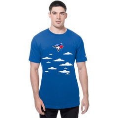 Toronto Blue Jays New Era MLB x Simpsons 2026 Collab Clouds T-Shirt - Royal T-shirts