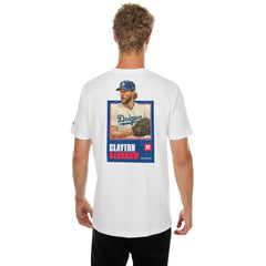 Clayton Kershaw Los Angeles Dodgers New Era Thank You Kersh T-Shirt - White T-shirts