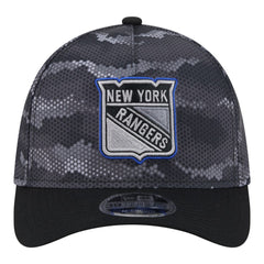 New York Rangers New Era Zero Dark 39THIRTY Flex Hat - Black | US 203577222