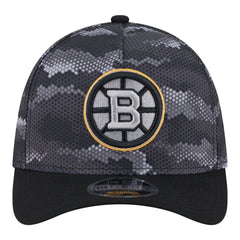 Boston Bruins New Era Zero Dark 39THIRTY Flex Hat - Black | US 203577224