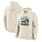San Jose Sharks Alternate Legacy Hoodie - Cream | US 203577454
