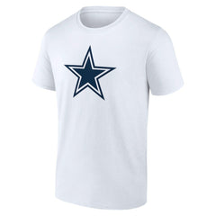 Dallas Cowboys Team Authentic Personalized Name & Number T-Shirt - White T-shirts