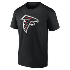 Atlanta Falcons Team Authentic Personalized Name & Number T-Shirt - Black T-shirts