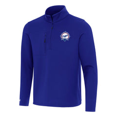 Los Angeles Dodgers Antigua Back-to-Back World Series Champions Insider Quarter-Zip Pullover - Royal Pullover