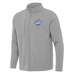Los Angeles Dodgers Antigua 2025 World Series Champions Regard Full-Zip Jacket - Gray Jackets