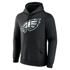 Philadelphia Eagles Big & Tall Team Authentic Custom Hoodie - Black Hoodies