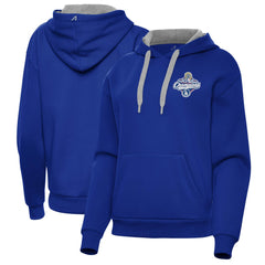 Los Angeles Dodgers Antigua Women's 2025 World Series Champions Victory Hoodie - Royal Hoodies