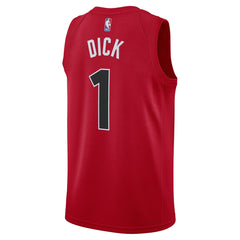 Gradey Dick Toronto Raptors Unisex Swingman Player Jersey Icon Edition Red - Nike