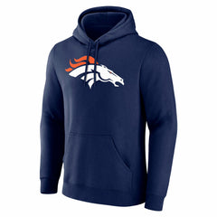 Denver Broncos Big & Tall Team Authentic Custom Hoodie - Navy Hoodies