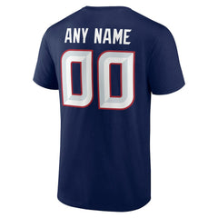 Houston Texans Big & Tall Team Authentic Custom T-Shirt - Navy T-shirts