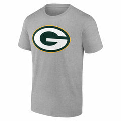 Green Bay Packers Big & Tall Team Authentic Custom T-Shirt - Gray T-shirts