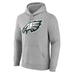 Philadelphia Eagles Big & Tall Team Authentic Custom Hoodie - Gray Hoodies
