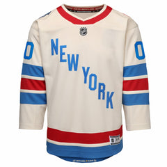 New York Rangers Outerstuff Youth 2026 NHL Winter Classic Premier Custom Jersey - White | US 203585795