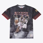 Philadelphia 76ers Hardwood Classics Originals Collection 2000-2001 Team Roster T-Shirt Black - Mitchell & Ness