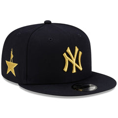 New York Yankees x Hamilton New Era Unisex 9FIFTY Snapback Hat - Navy Hats