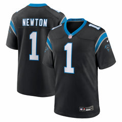 Cam Newton Carolina Panthers Team Retired Game Jersey - Black Jerseys