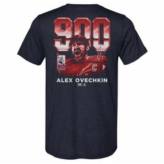 Alexander Ovechkin Washington Capitals 500 Level 900th Career Goal Tri-Blend T-Shirt - Navy | US 203597221
