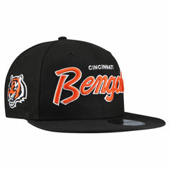 Cincinnati Bengals New Era Main Script 9FIFTY Snapback Hat - Kelly Green Hats