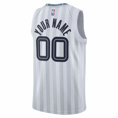 Memphis Grizzlies Unisex 2025/26 City Edition Swingman Custom Jersey White - Nike