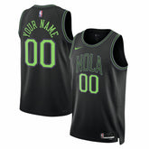 New Orleans Pelicans Unisex 2025/26 City Edition Swingman Custom Jersey Black - Nike