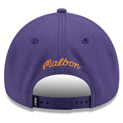 Phoenix Suns x Malbon Golf Unisex 9FORTY A-Frame Adjustable Hat Purple - New Era