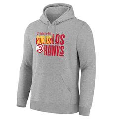 Atlanta Hawks Noches Training Hoodie Gray