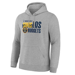Denver Nuggets Noches Training Hoodie Gray