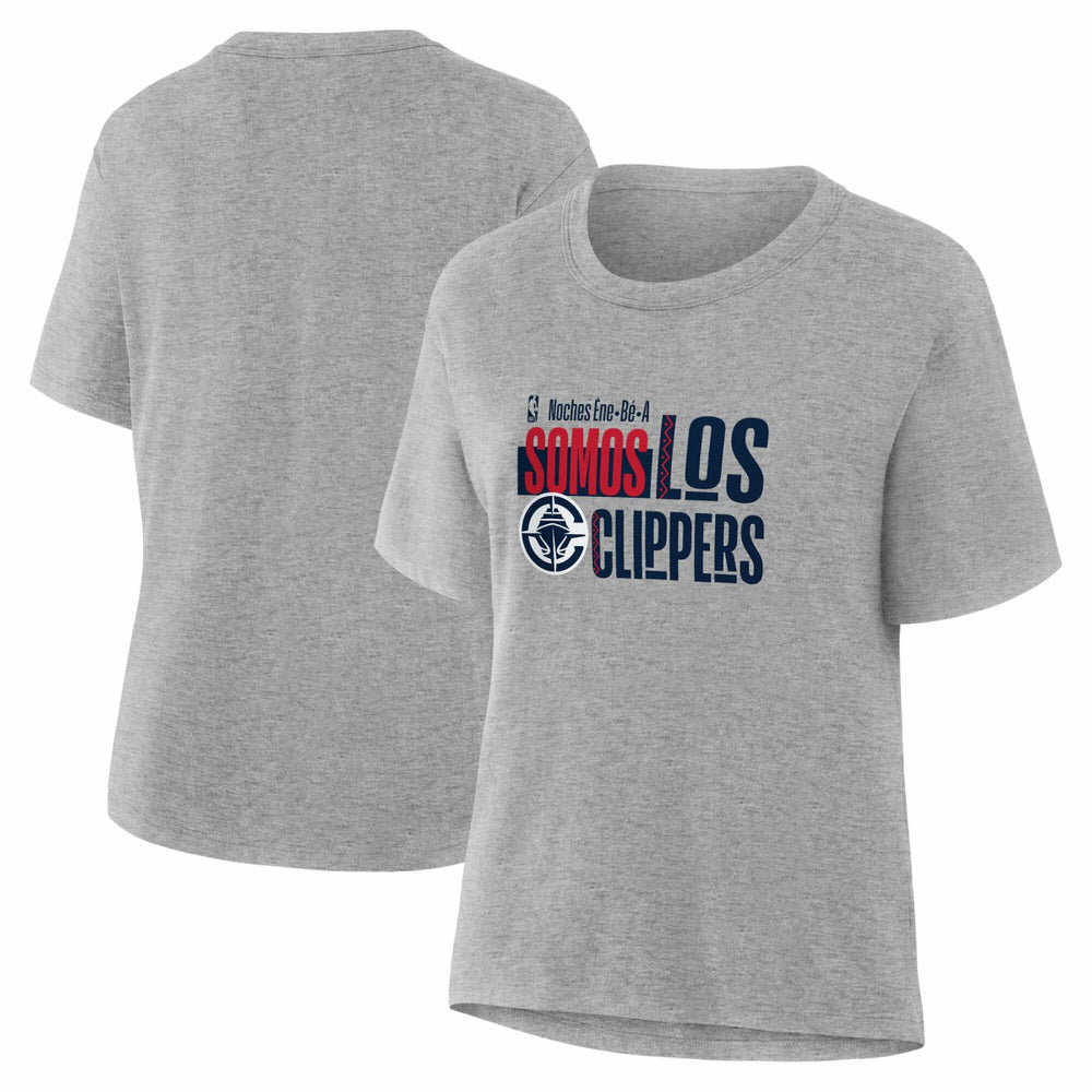 LA Clippers Women's Noches Training T-Shirt Gray