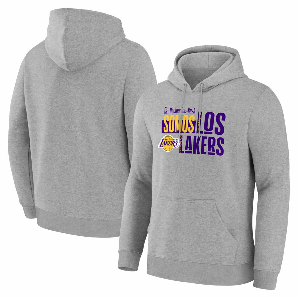 Los Angeles Lakers Noches Training Hoodie Gray outlet