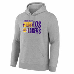 Los Angeles Lakers Noches Training Hoodie Gray outlet