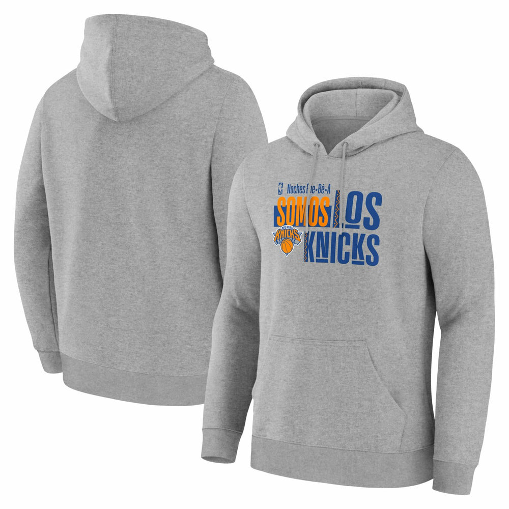 New York Knicks Noches Training Hoodie Gray