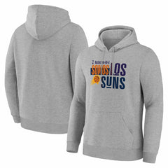 Phoenix Suns Noches Training Hoodie Gray