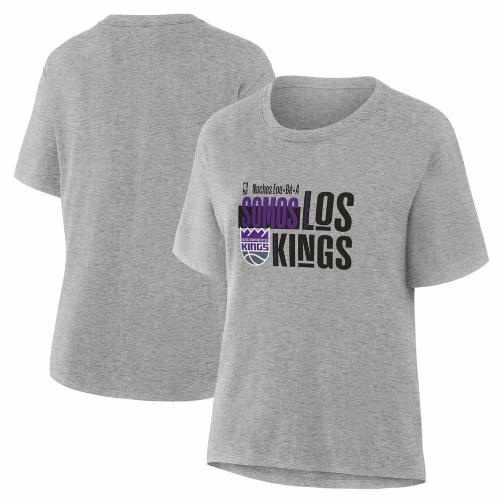 Sacramento Kings Women's Noches Training T-Shirt Gray