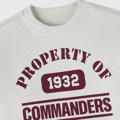 Washington Commanders OVO x NFL Unisex Fleece Sweatshirt - Heather Gray Sweatshirts