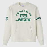 New York Jets OVO x NFL Unisex Fleece Sweatshirt - Heather Gray Sweatshirts