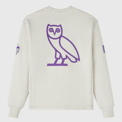 Minnesota Vikings OVO x NFL Unisex Fleece Sweatshirt - Heather Gray Sweatshirts