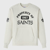 New Orleans Saints OVO x NFL Unisex Fleece Sweatshirt - Heather Gray Sweatshirts