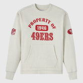 San Francisco 49ers OVO x NFL Unisex Fleece Sweatshirt - Heather Gray Sweatshirts