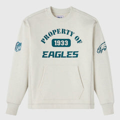 Philadelphia Eagles OVO x NFL Unisex Fleece Sweatshirt - Heather Gray Sweatshirts