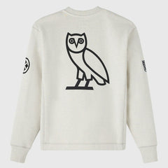 Pittsburgh Steelers OVO x NFL Unisex Fleece Sweatshirt - Heather Gray Sweatshirts