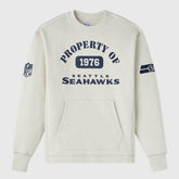 Seattle Seahawks OVO x NFL Unisex Fleece Sweatshirt - Heather Gray Sweatshirts