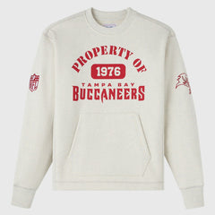 Tampa Bay Buccaneers OVO x NFL Unisex Fleece Sweatshirt - Heather Gray Sweatshirts