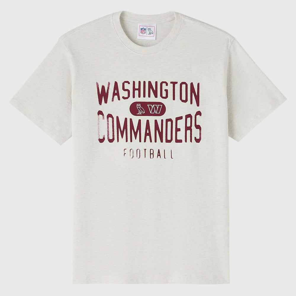 Washington Commanders OVO x NFL Unisex T-Shirt - Heather Gray T-shirts