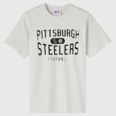 Pittsburgh Steelers OVO x NFL Unisex T-Shirt - Heather Gray T-shirts