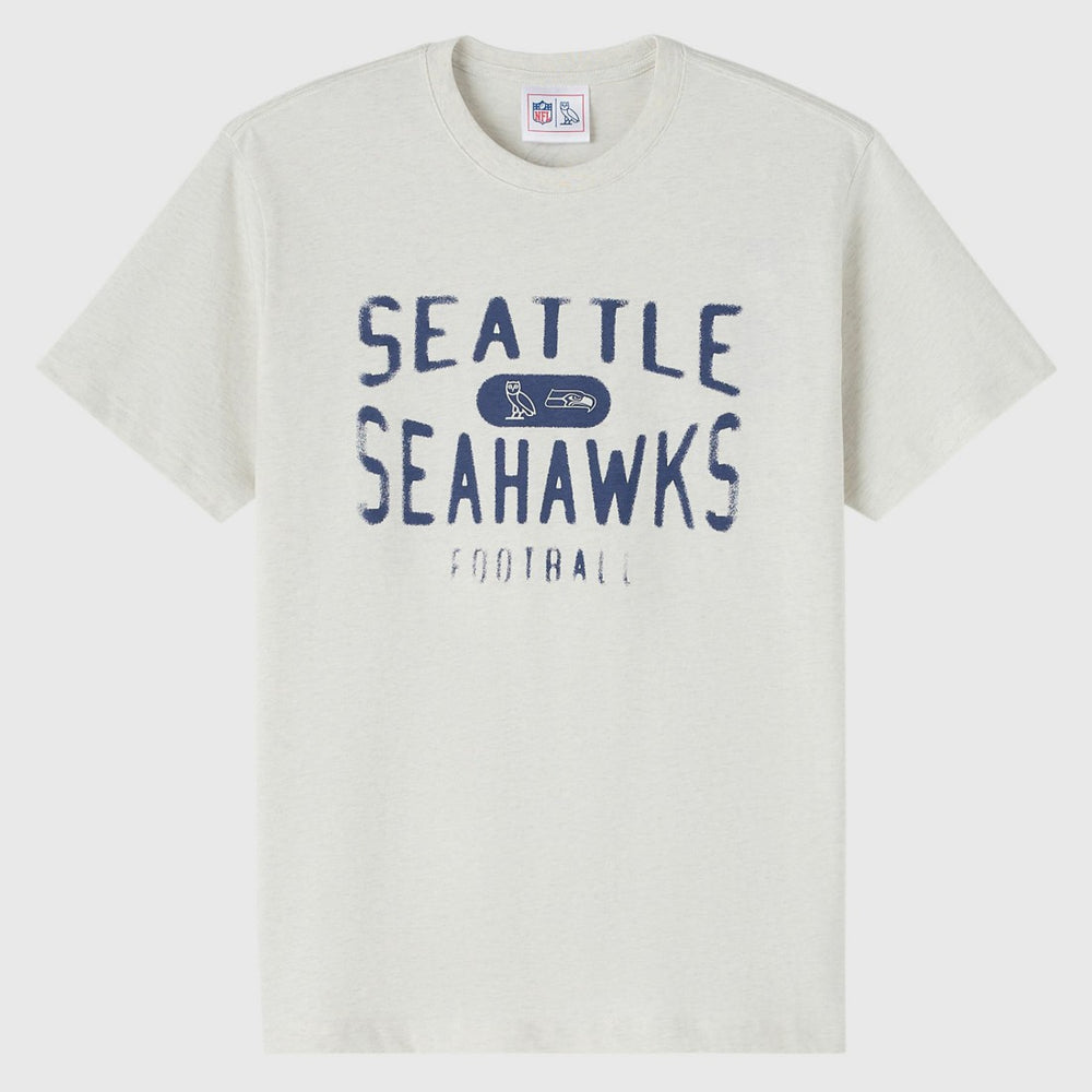 Seattle Seahawks OVO x NFL Unisex T-Shirt - Heather Gray T-shirts