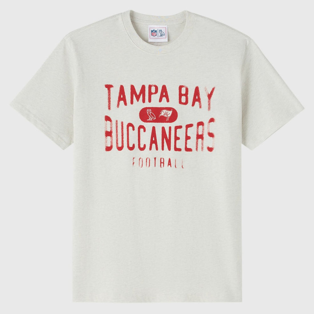 Tampa Bay Buccaneers OVO x NFL Unisex T-Shirt - Heather Gray T-shirts