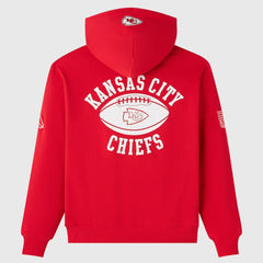 Kansas City Chiefs OVO x NFL Unisex Full-Zip Waffle-Lined Hoodie - Red Hoodies