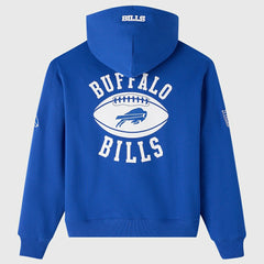Buffalo Bills OVO x NFL Unisex Full-Zip Waffle-Lined Hoodie - Royal Hoodies